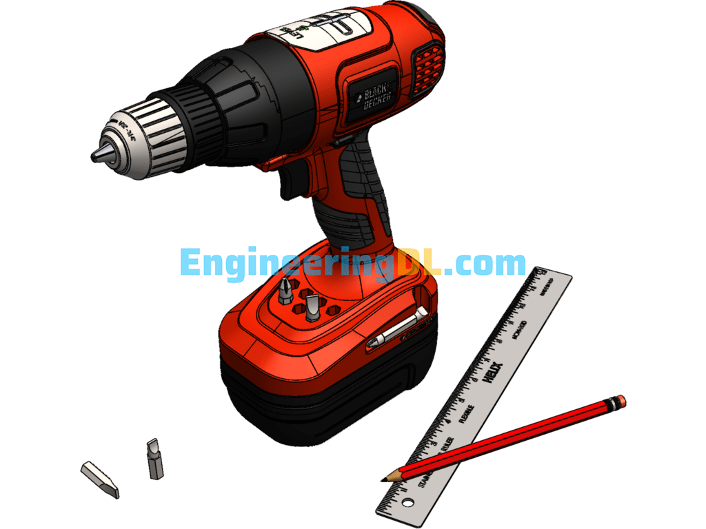 Baader Rechargeable Drill - Driver SolidWorks Free Download
