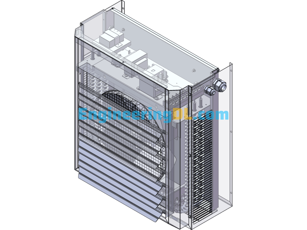 10KW Electric Heater 3D (SolidWorks Design, Sldprt-Sldasm Files Provided) SolidWorks Free Download
