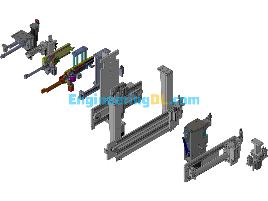 10 Kinds Of Pick And Place Material Manipulator Up And Down Material Manipulator Up And Down Handling Manipulator Simple Manipulator Summary 3D Exported Free Download