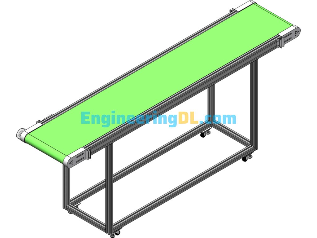 1-6m Belt Line SolidWorks, 3D Exported Free Download