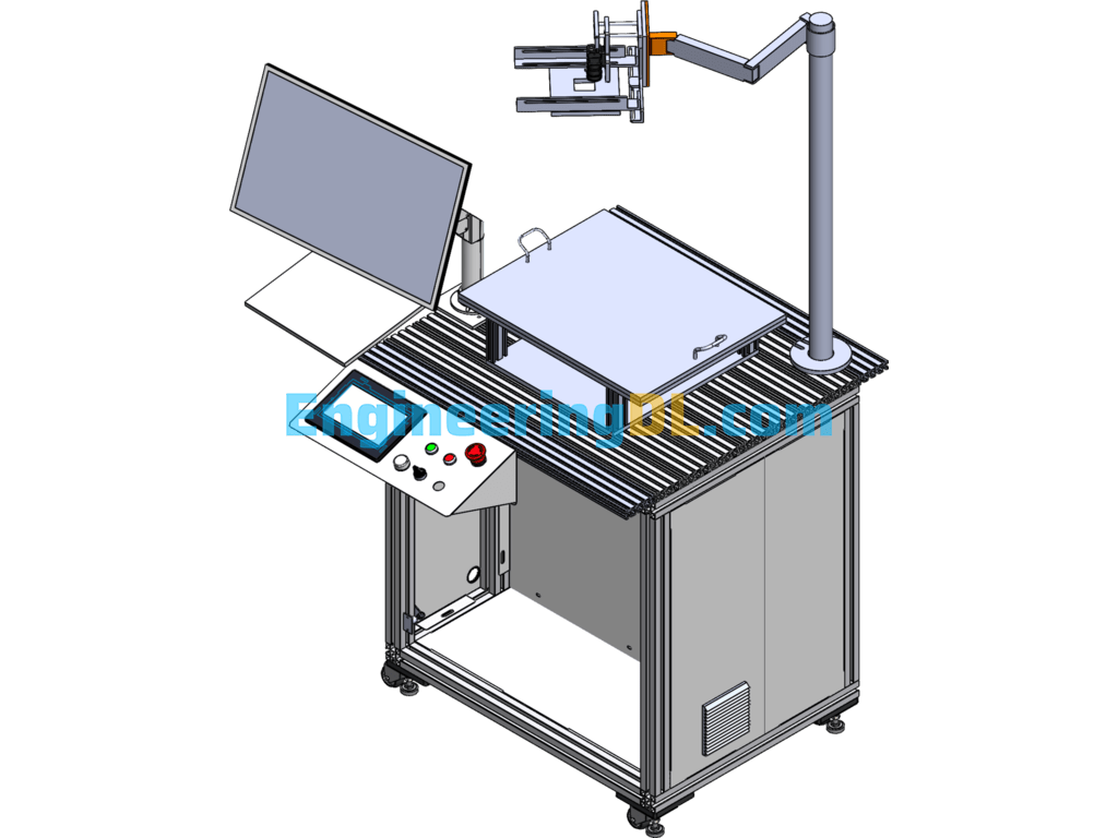 2D Vision Training Table SolidWorks Free Download