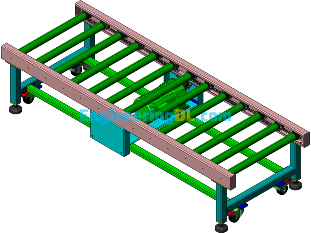 2m Roller Line SolidWorks Free Download