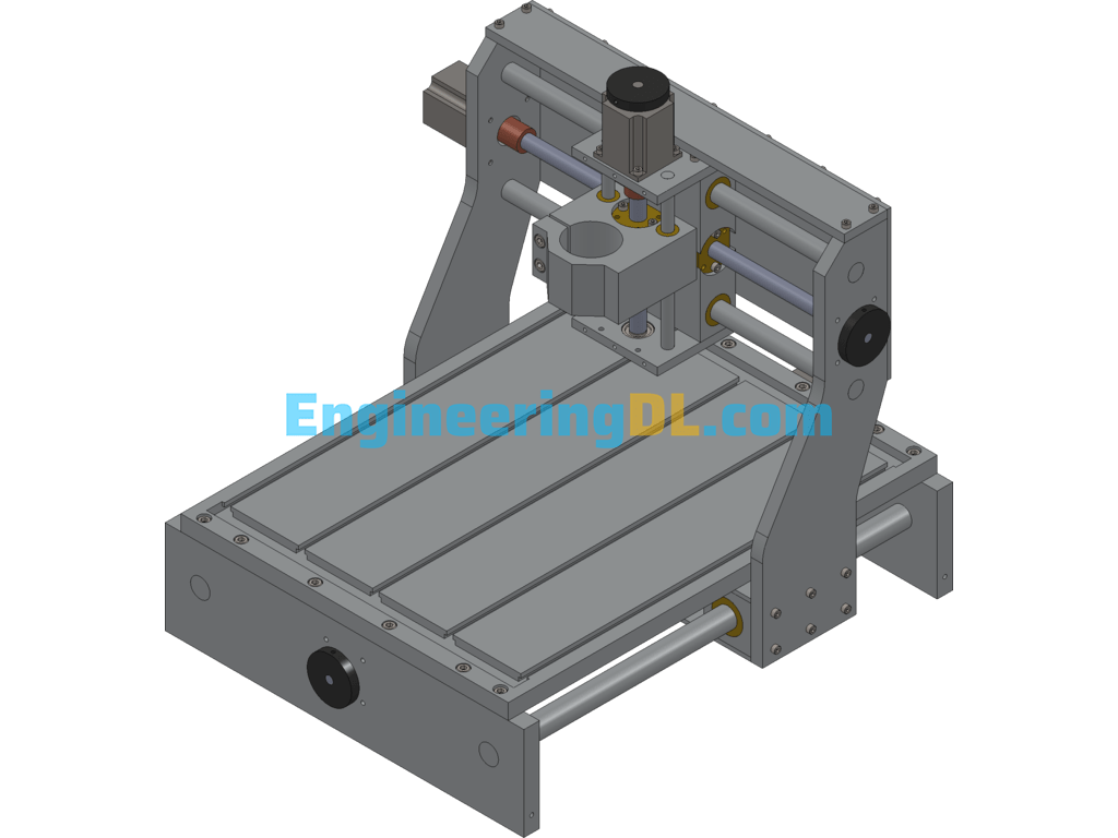 3040 Engraving Machine, Can Be Directly Used For Production SolidWorks Free Download