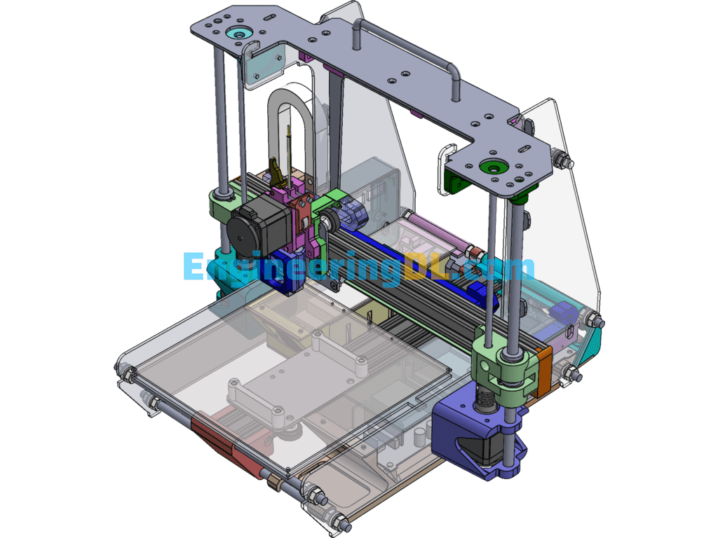 3D Printer SolidWorks, 3D Exported Free Download