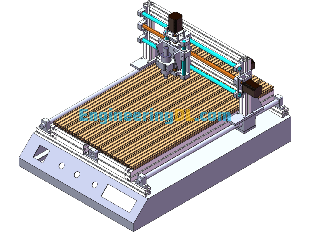 3D Engraving Machine SolidWorks Free Download