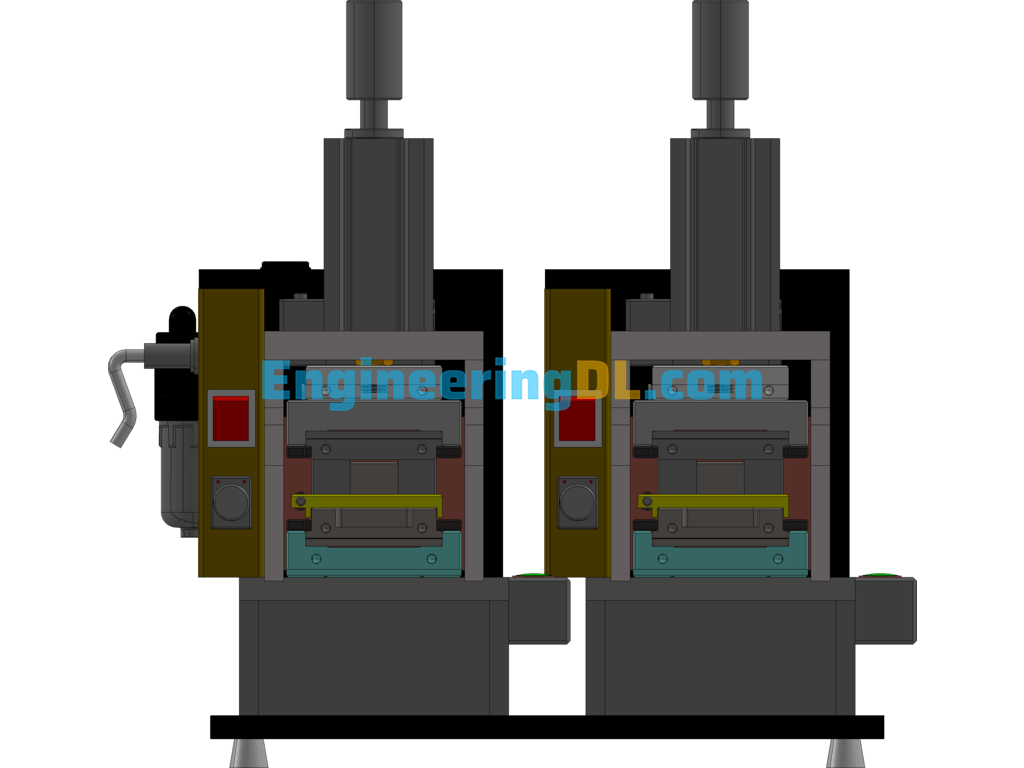 4F Stripping Machine Wire Stripping Machine 3D Exported Free Download