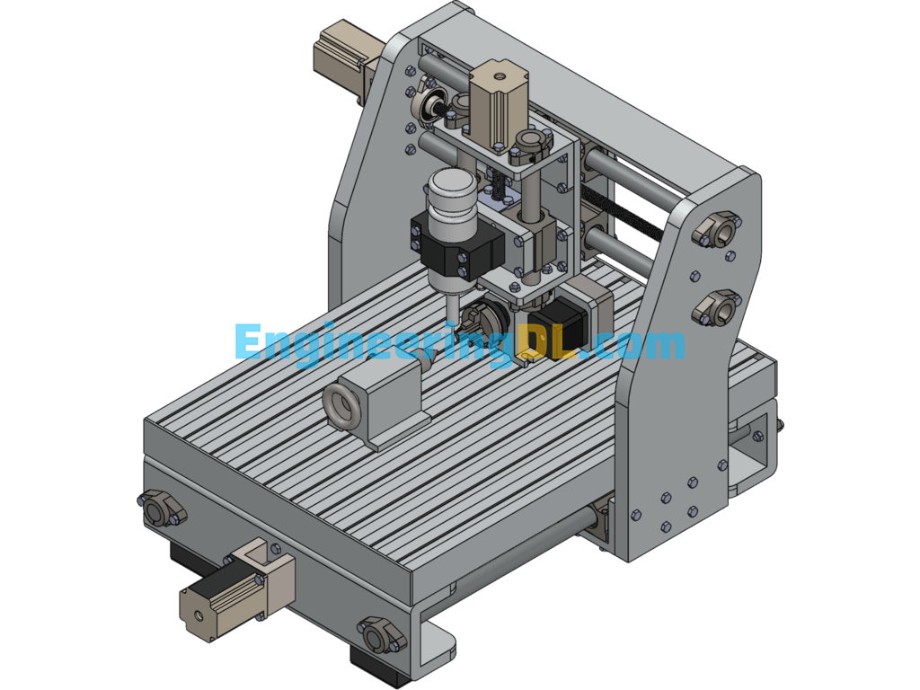 4 Axis Milling Machine SolidWorks Free Download
