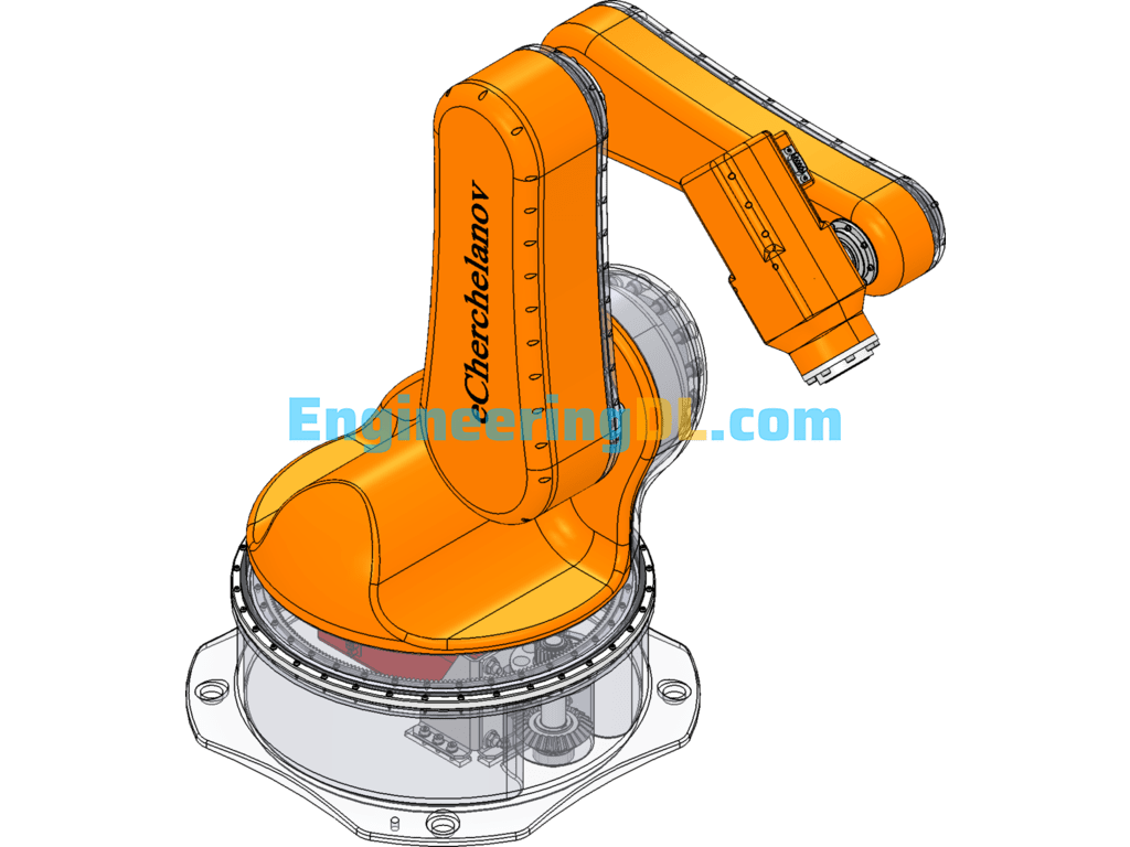 5-Axis Industrial Robots SolidWorks Free Download