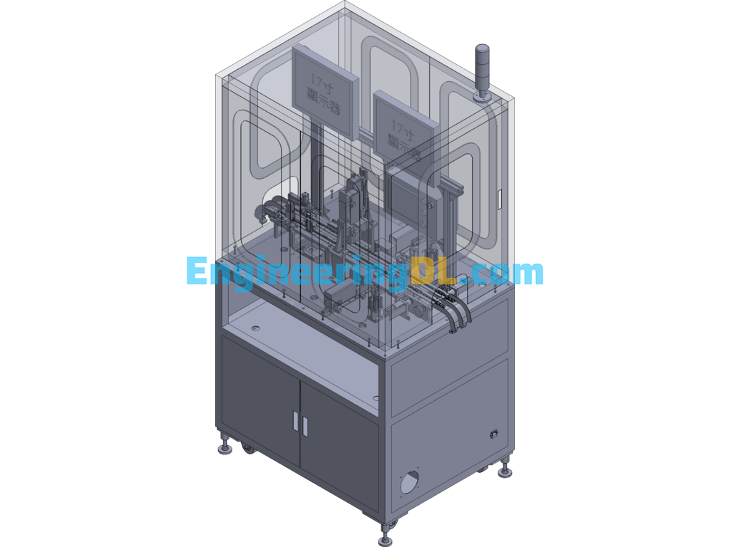 AOI Inspection Machine 3D Exported Free Download