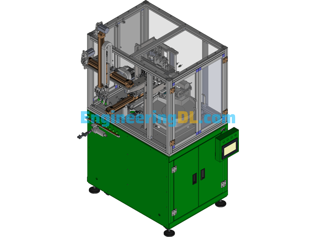 BD1901 Motor Rotor Commutator Assembly Machine SolidWorks Free Download