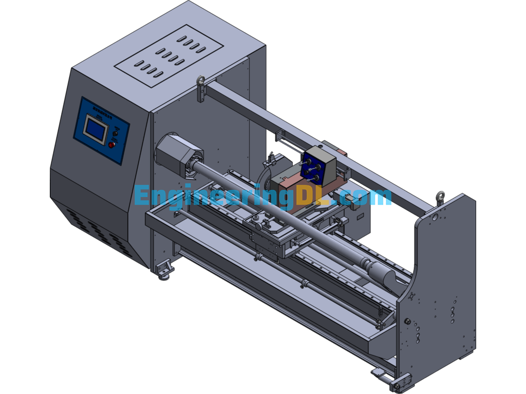 F1400 Automatic Cutting Table SolidWorks, 3D Exported Free Download