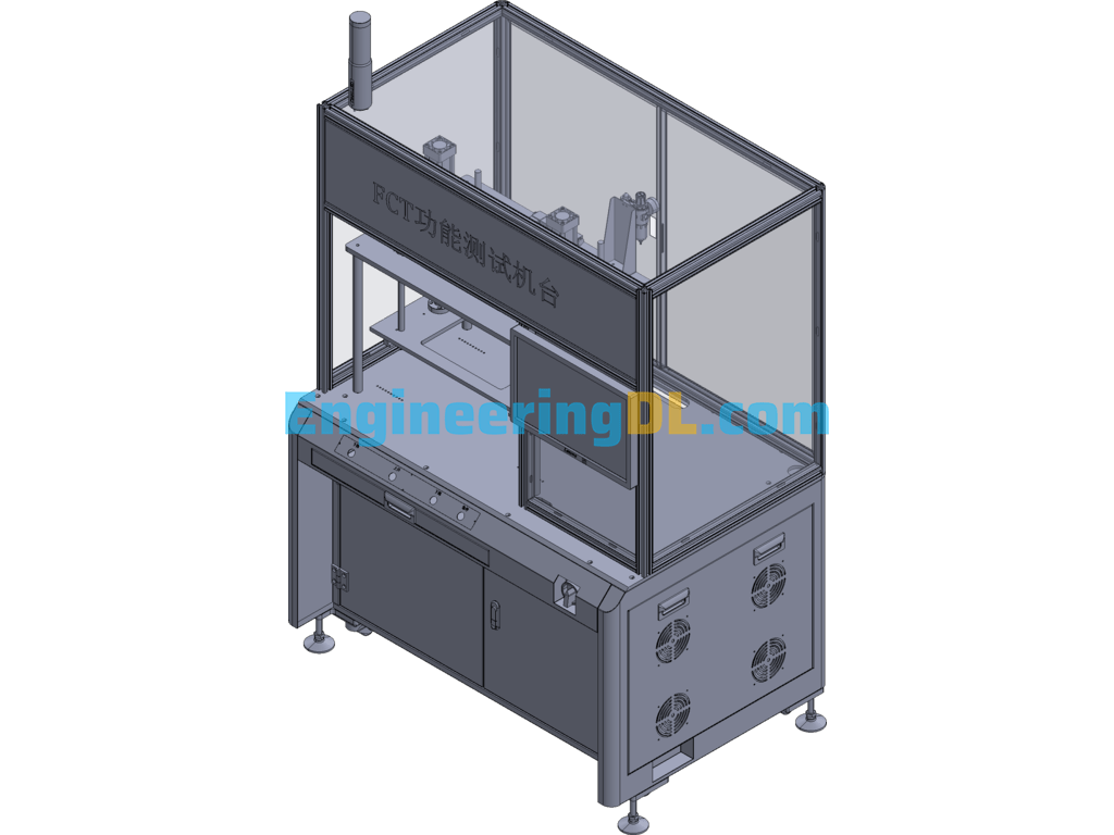 FCT Functional Test Bench 3D Exported Free Download