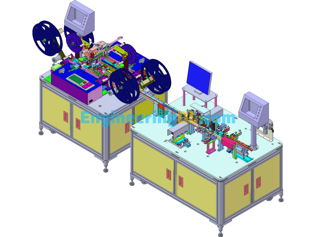FFC1.0CCD Performance Testing Packaging Machine Mature Equipment SolidWorks Free Download