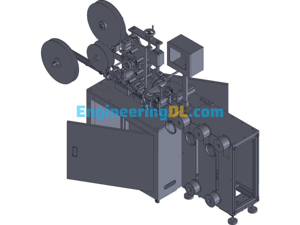 FFC Non-Standard Laminating Machine 3D Exported Free Download