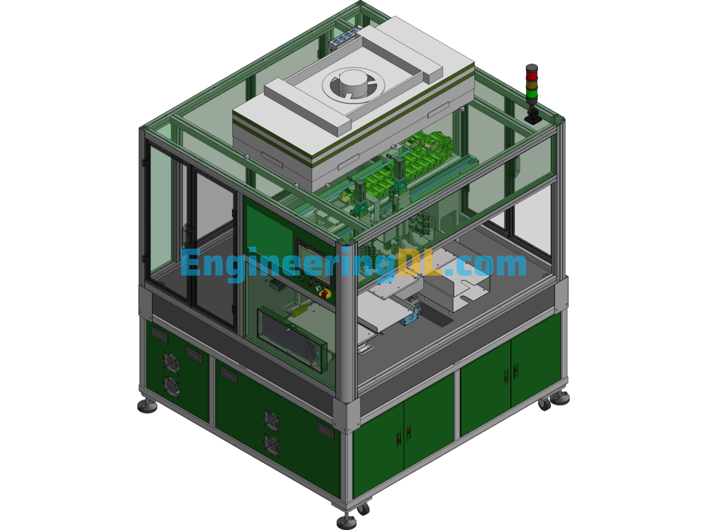 FPC Automatic Loading And Unloading Inspection Machine Inventor Free Download