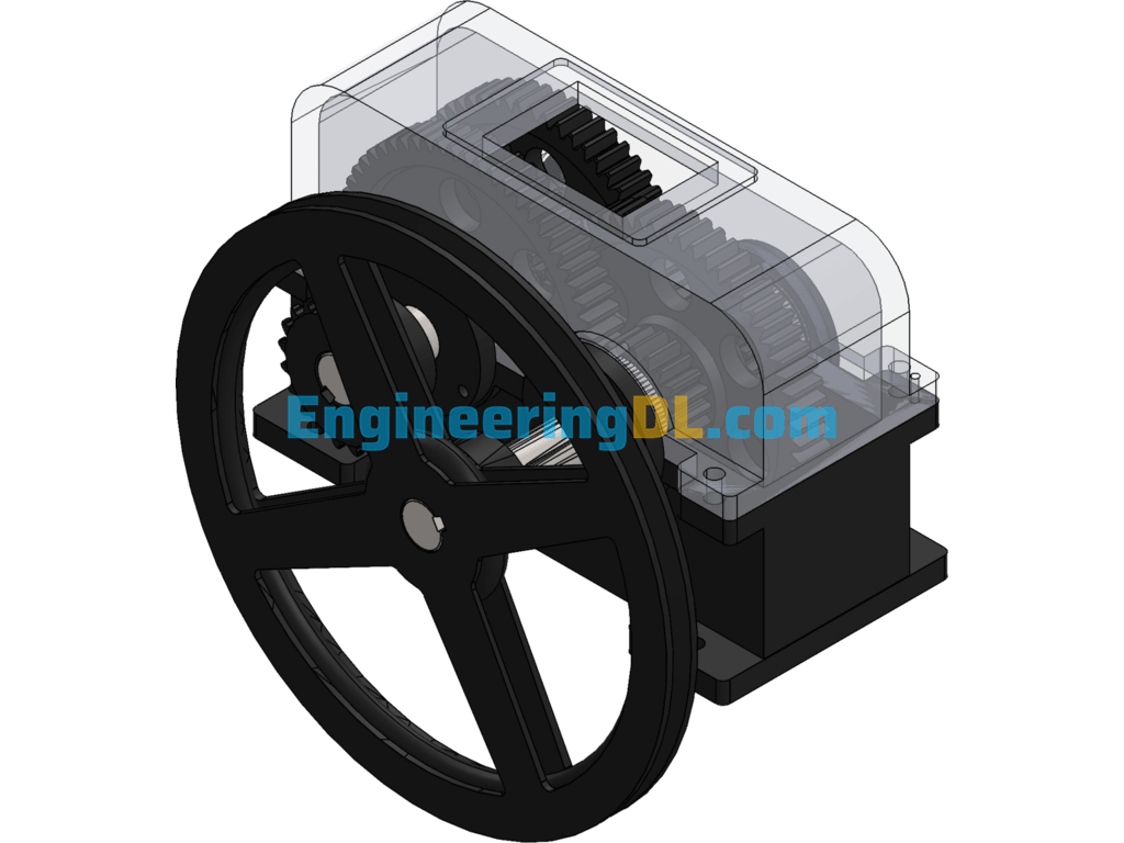 GM1010 05 Variable Speed Mechanism SolidWorks, 3D Exported Free Download