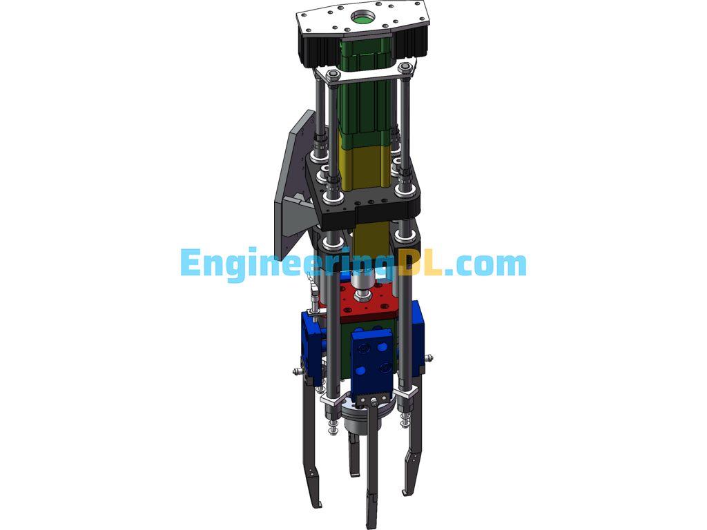 H18 Sorting Machine Manipulator SolidWorks Free Download