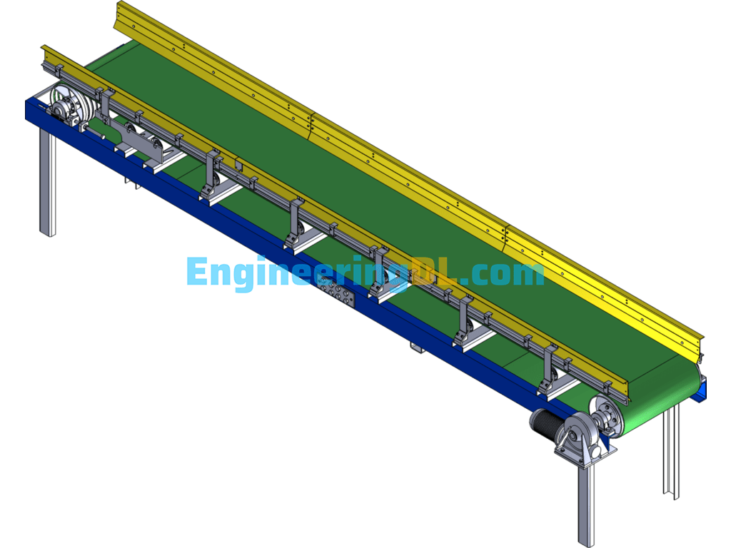 H21 Belt Conveyor SolidWorks Free Download