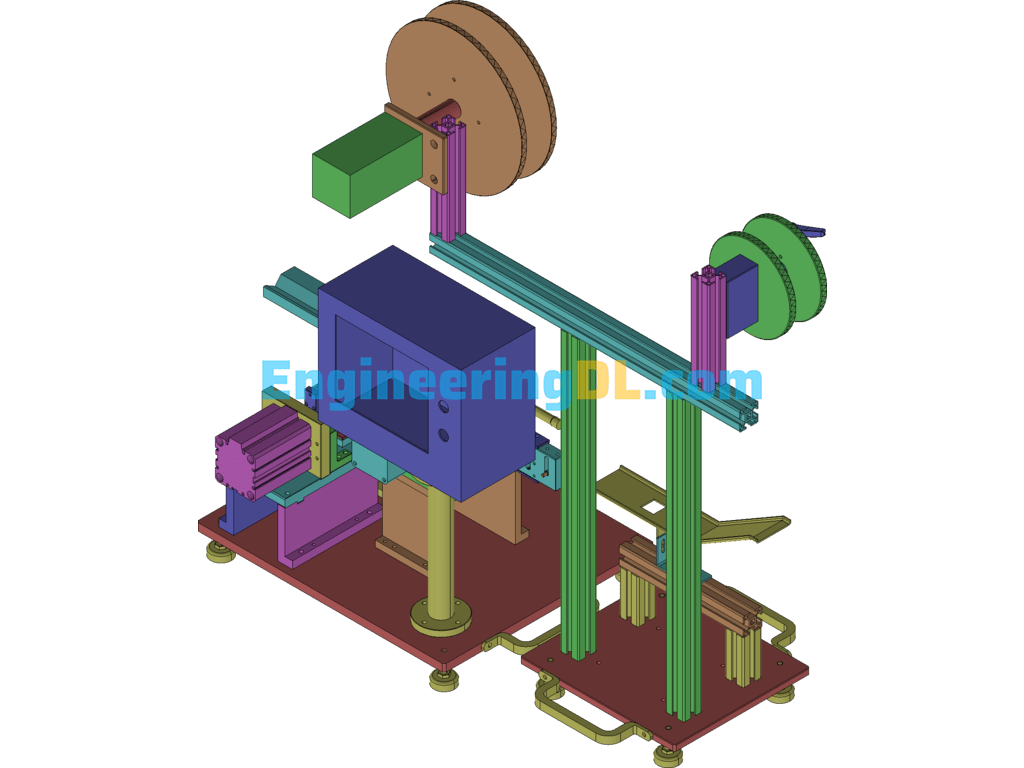 Har24 Number Of PIN Stacking Machine (Number Of Terminals PIN Number Cut After Stacking PIN Equipment) SolidWorks, AutoCAD Free Download