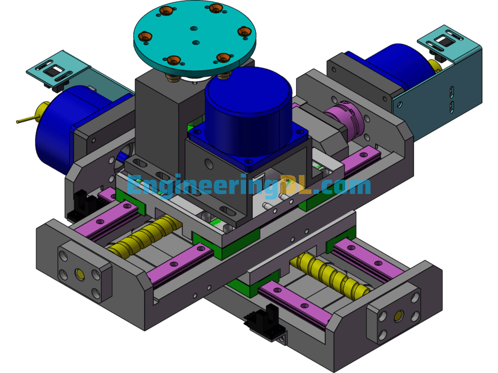 IC Bonding Machine SolidWorks, 3D Exported Free Download