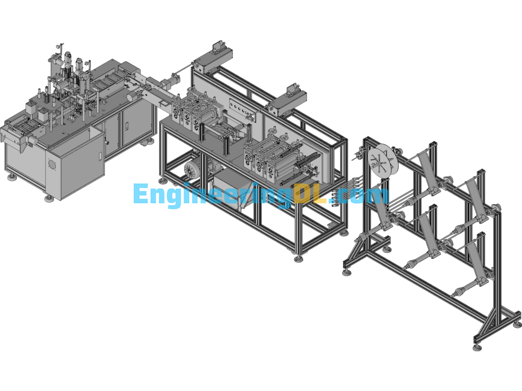 KF94 Mouthpiece Machine High Speed Version Of Graph Paper 3D Exported Free Download