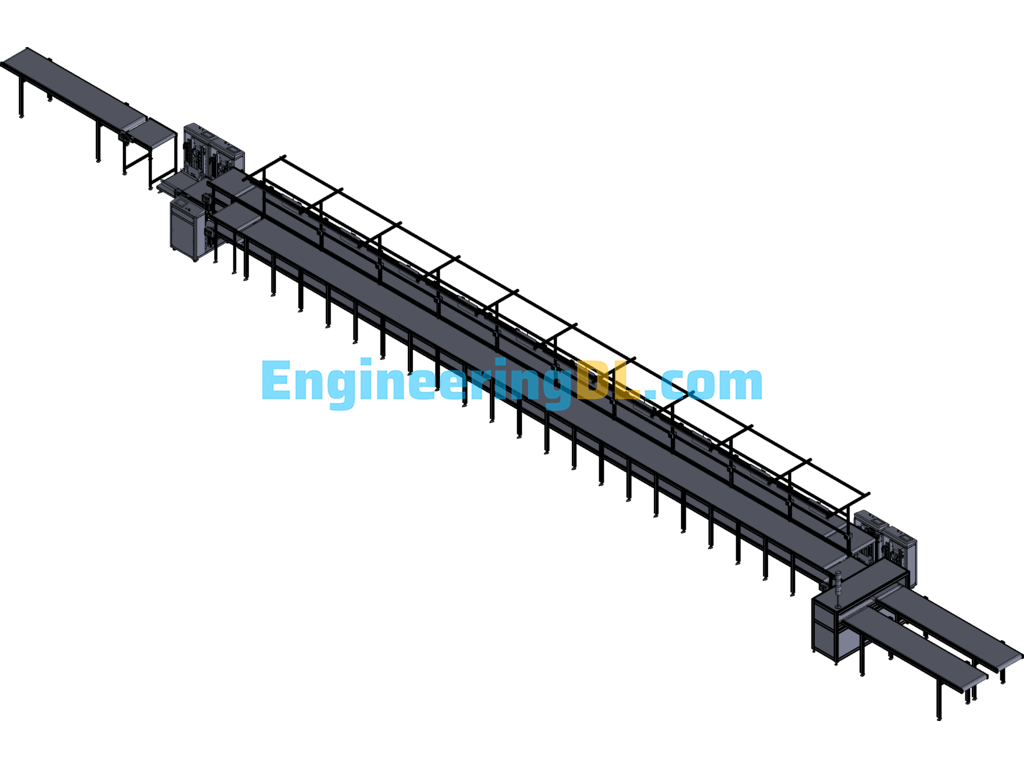 NB AFT2.0-Conveyor Line Body 3D Exported Free Download