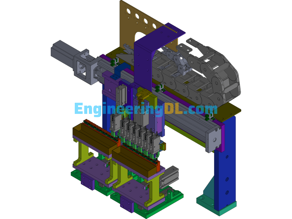 NG Discharge And Replenishment Handling Module 3D Exported Free Download