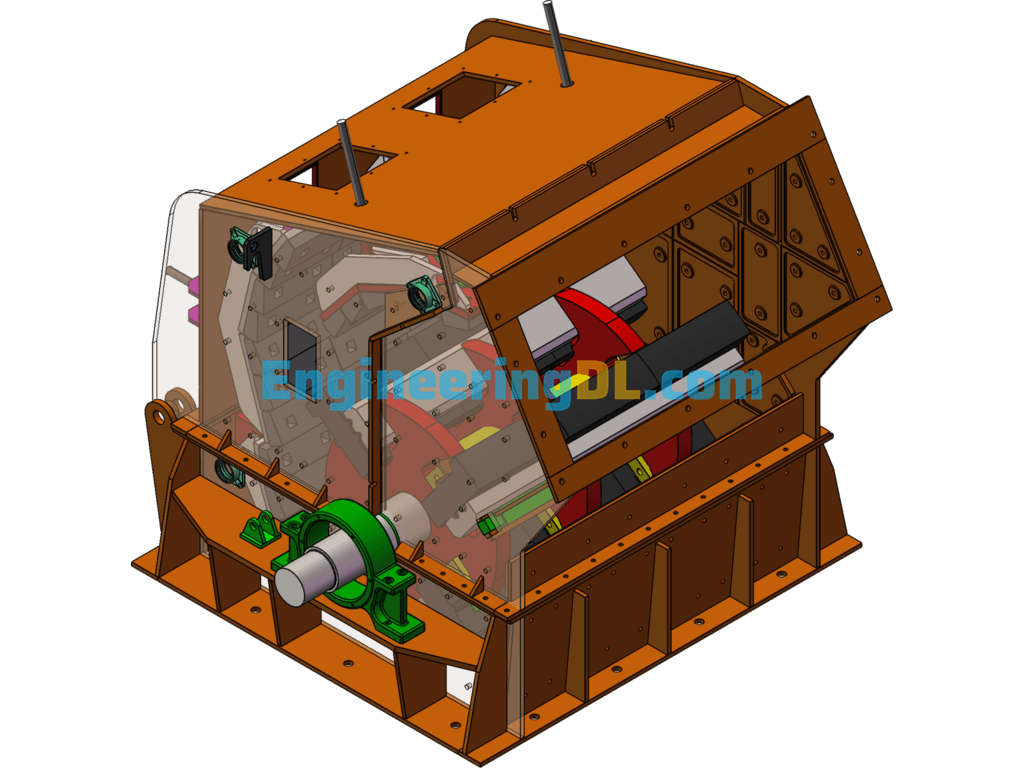 PF1520 Impact Crusher SolidWorks Free Download