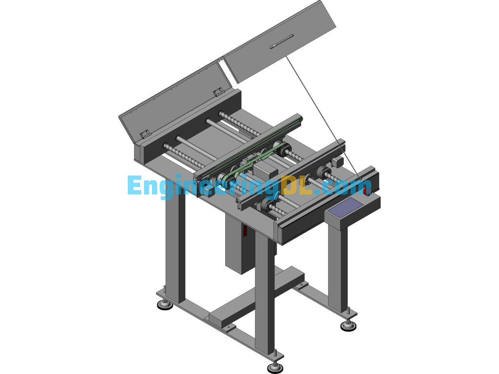 SMT Industry General-Purpose Transplantation Splicing Table (Mass-Produced Equipment) SolidWorks, AutoCAD Free Download