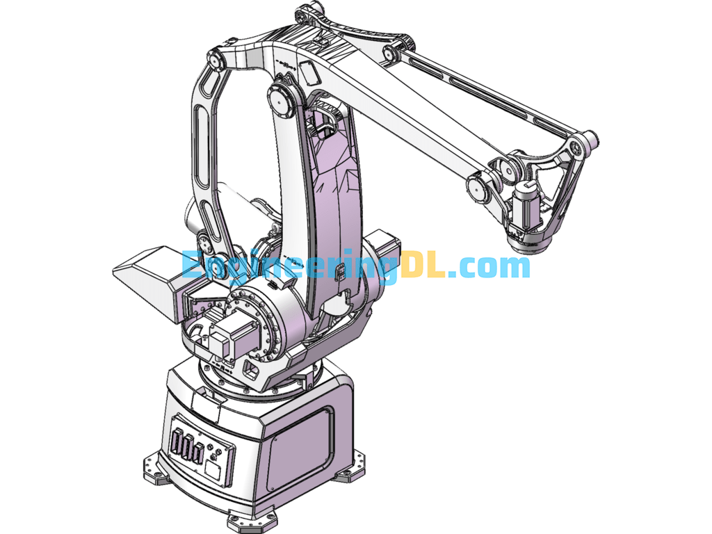 SRB300 Palletizing Robot (SW Design) SolidWorks Free Download