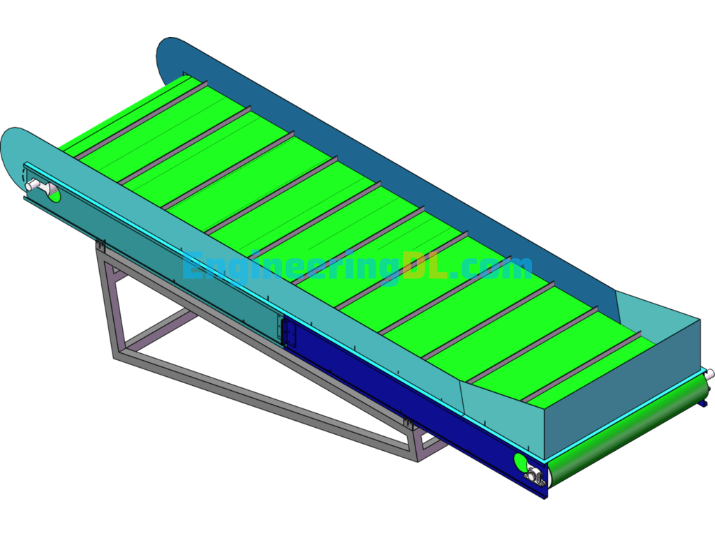 TL-200 Type-Conveyor Belt SolidWorks Free Download