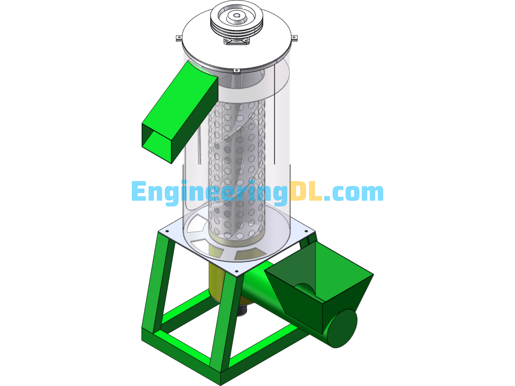 TL-825 Lifting And Drying Machine SolidWorks Free Download