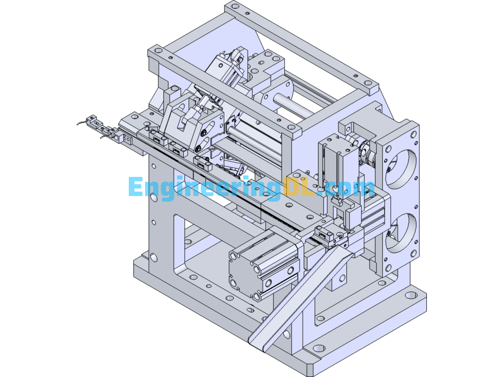 Usb Connector Press-Fit Mechanism SolidWorks Free Download
