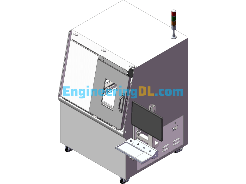 X-Ray Machine Testing Equipment SolidWorks Free Download