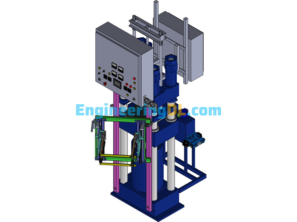 X-Ray Machine 3D Model SolidWorks Free Download