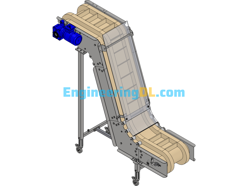 Z-Conveyor SolidWorks, 3D Exported Free Download