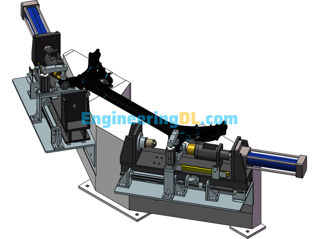 A Press SolidWorks, 3D Exported Free Download