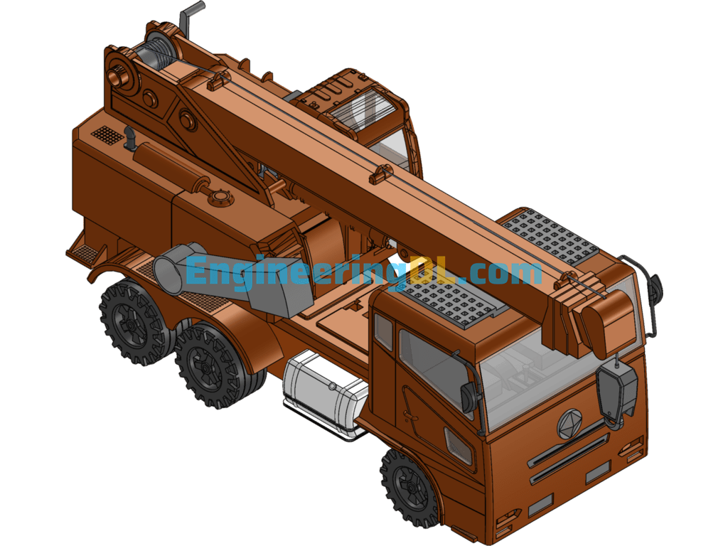 A Kind Of Toy Crane SolidWorks Free Download