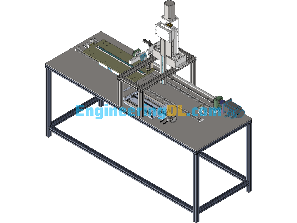 A Kind Of Magnet Automatic Assembly Equipment SolidWorks Free Download