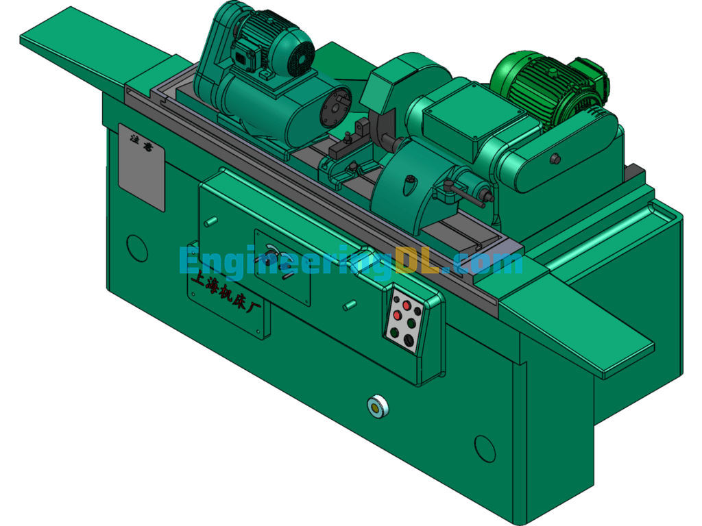 Universal Cylindrical Grinding Machine SolidWorks Free Download