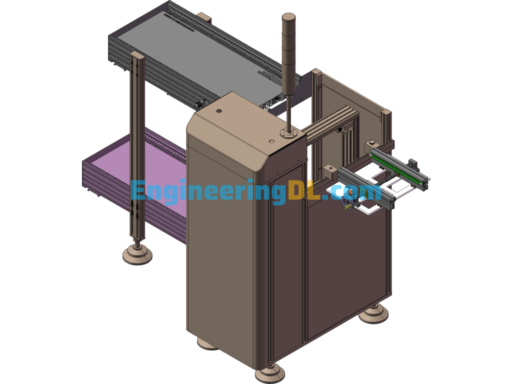 Loading And Unloading Machine SolidWorks Free Download