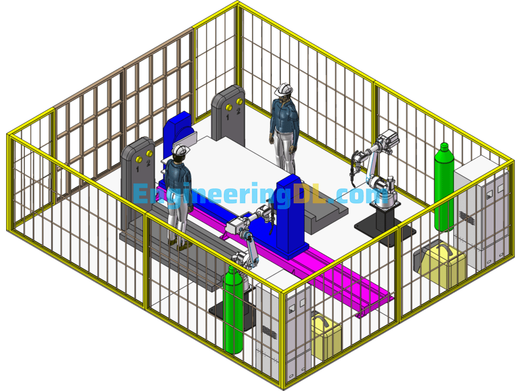 Stainless Steel Frame Welding Solution SolidWorks Free Download