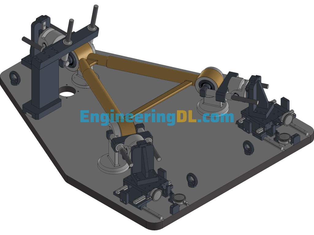 Dongfeng Tianlong Vehicle Thrust Rod Assembly Comprehensive Inspection Tool Inventor Free Download