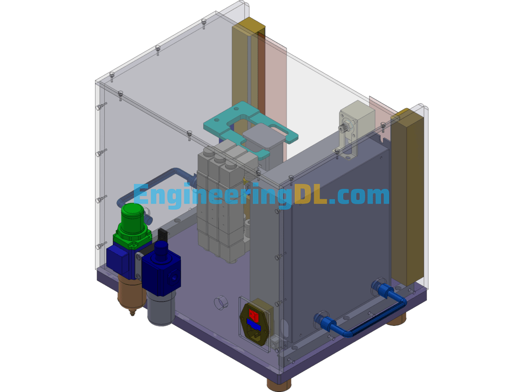 Product Uncasing Jig SolidWorks, 3D Exported Free Download