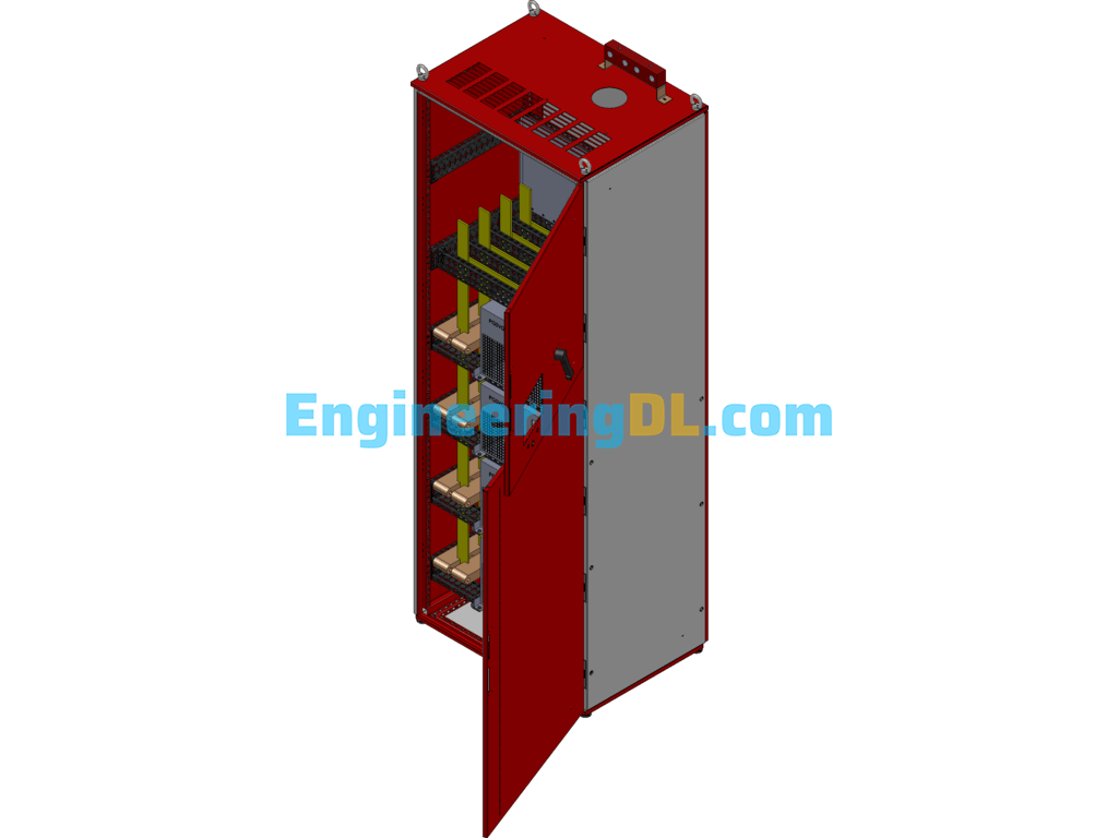 Low Voltage Distribution Cabinet SolidWorks Free Download