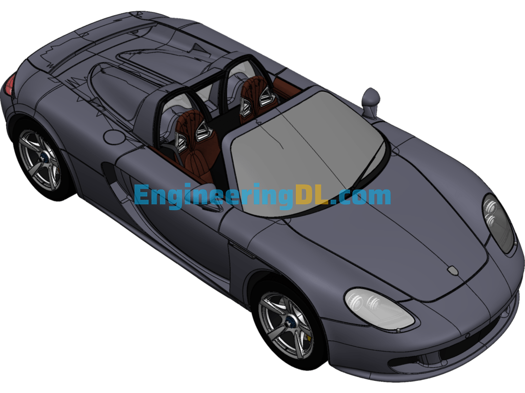 Porsche Carrera SolidWorks Free Download