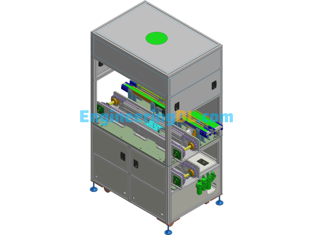 Multiplier Chain Reflow Module 3D Exported Free Download