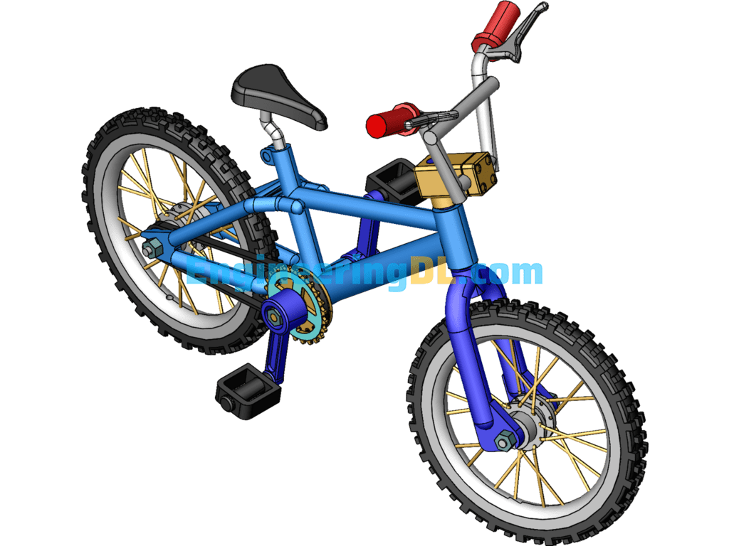 Children's Bicycle SolidWorks Free Download