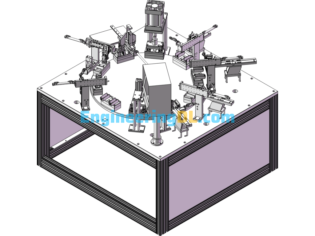 Charger Plug Assembly Machinery And Equipment SolidWorks Free Download
