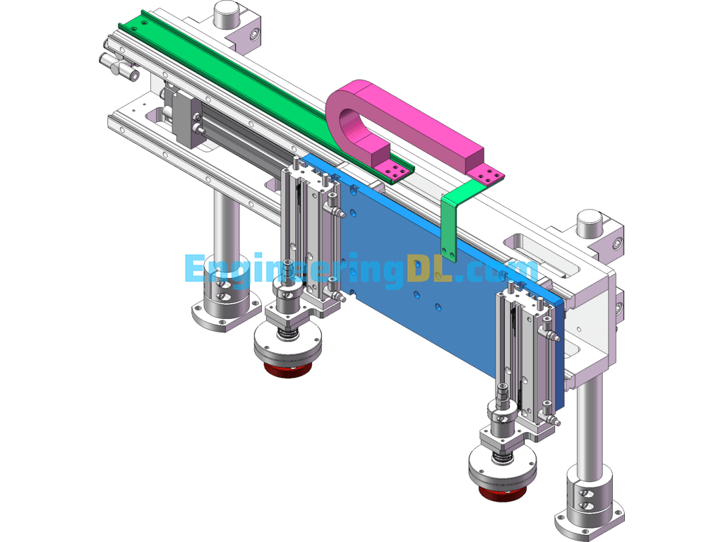 Fully Automatic Lid Riveting Machine Equipment SolidWorks, 3D Exported Free Download